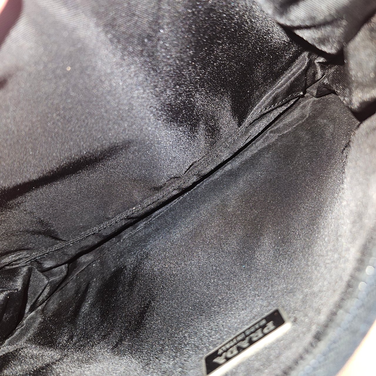 Prada Prada Black Nylon Vintage Re-Edition Handbag Divers
