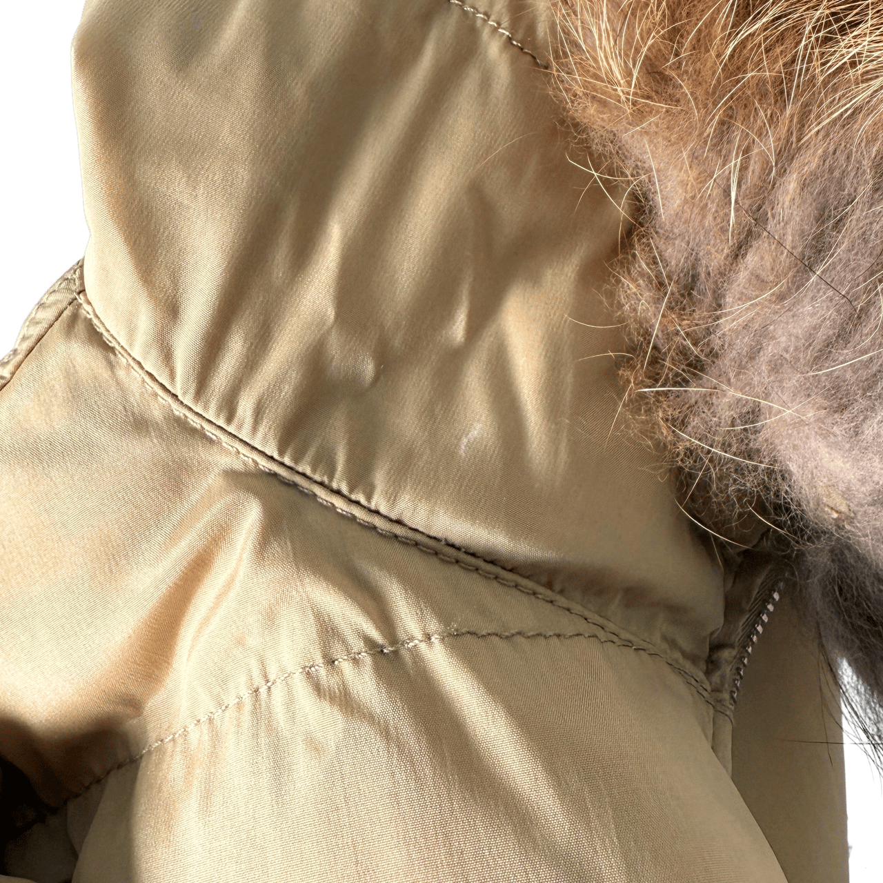 Prada Prada Daunenjacke Größe 44 Beige / sehr gut Beige