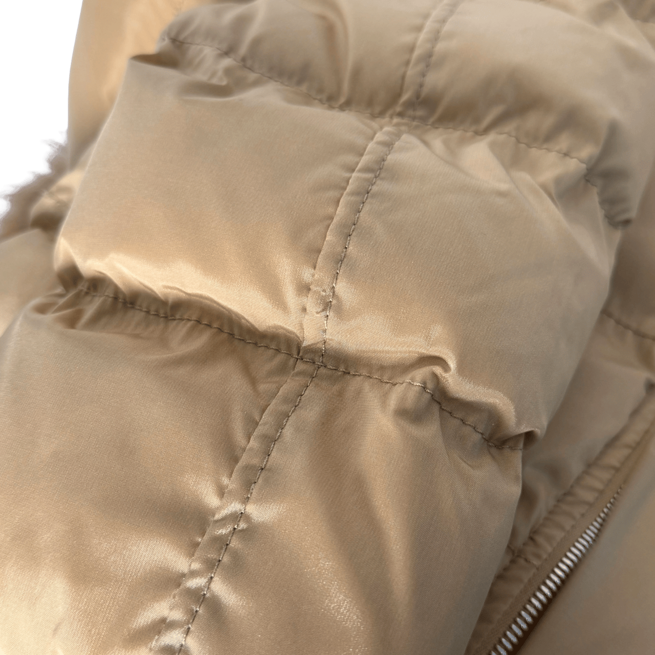 Prada Prada Daunenjacke Größe 44 Beige / sehr gut Beige