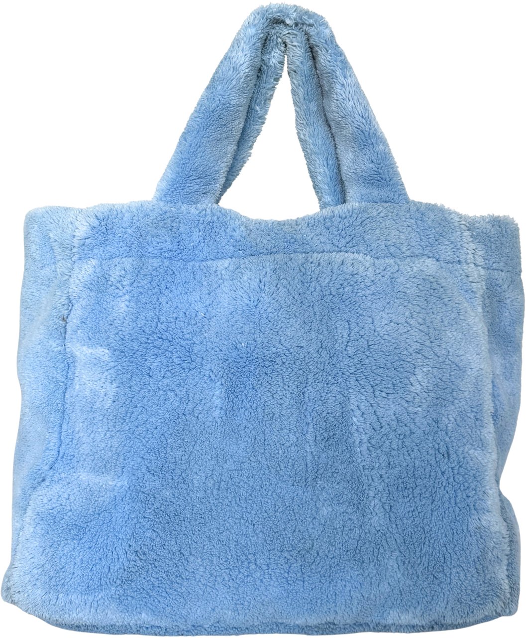 Prada Terry Tote Bag Celeste Blauw