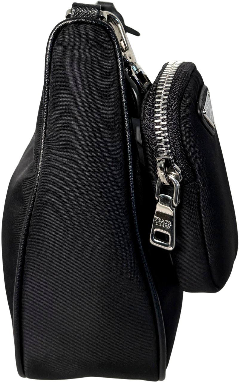 Prada Prada Re-Edition 2005 aus Re-Nylon Schwarz Fullset 2023 / neuwertig Zwart