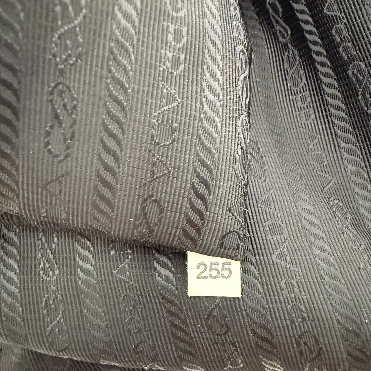 Prada Nylon New Vela Studded Tote Bag schwarz Zwart