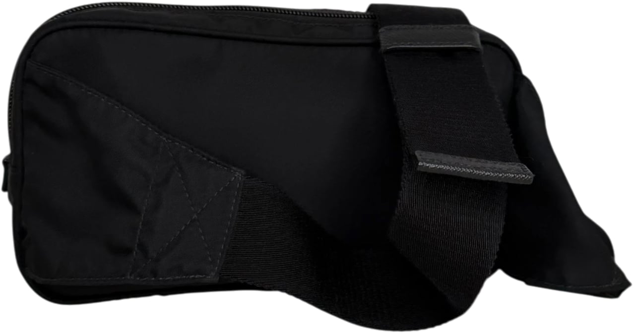 Prada Pre-Owned Kleine Tessuto Gürteltasche schwarz Zwart