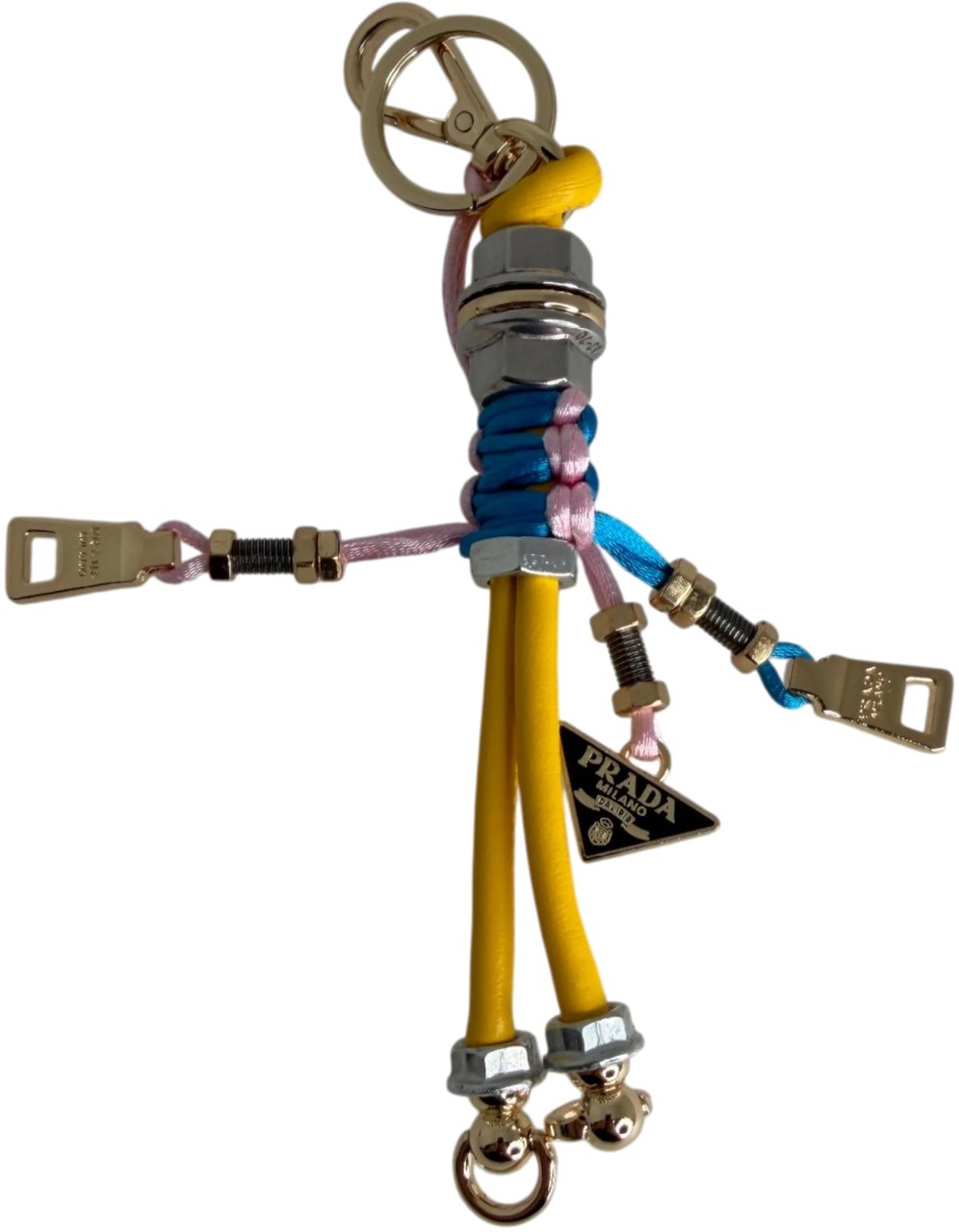 Prada Trick Robot Schlüsselanhänger / Taschenanhänger / sehr gut Blauw
