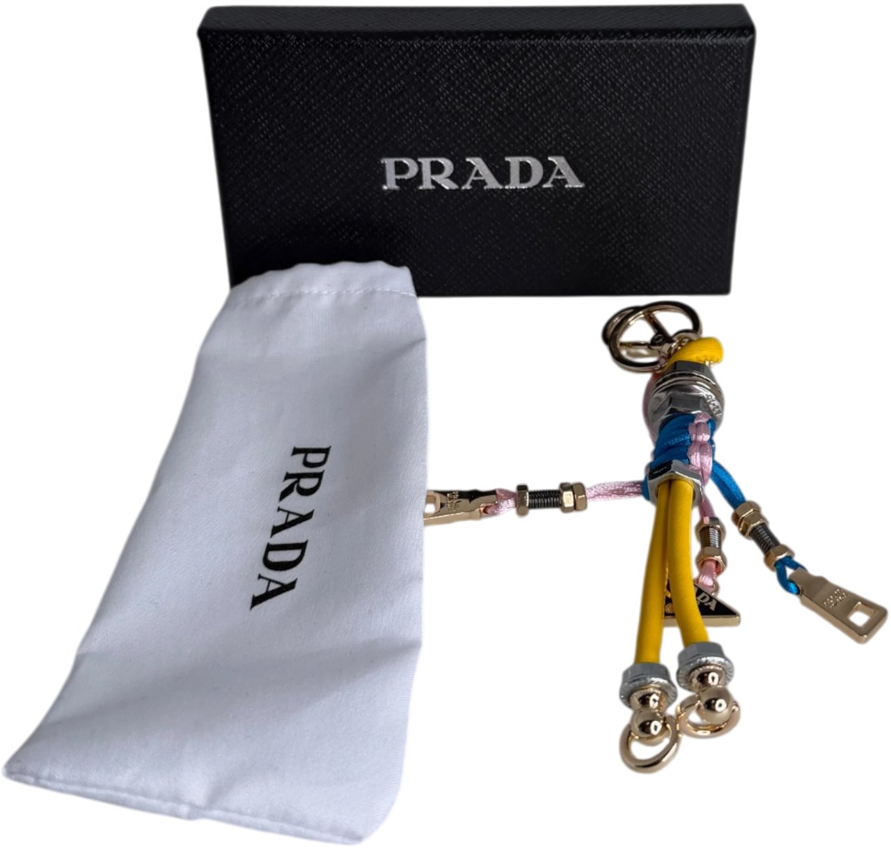 Prada Trick Robot Schlüsselanhänger / Taschenanhänger / sehr gut Blauw