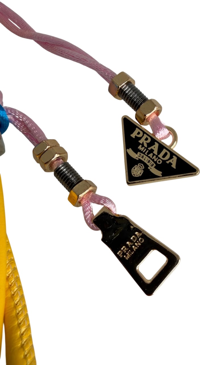 Prada Trick Robot Schlüsselanhänger / Taschenanhänger / sehr gut Blauw