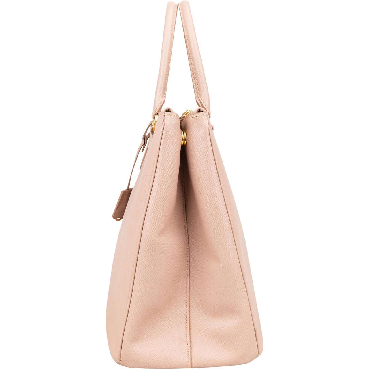 Prada Saffiano Leather Galleria Handbag Rood