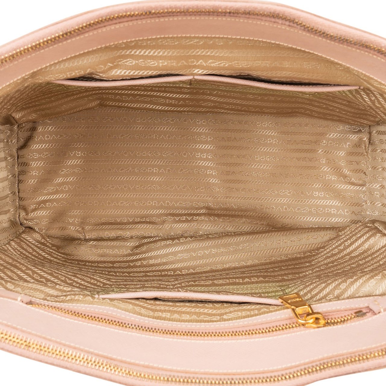 Prada Saffiano Leather Galleria Handbag Rood