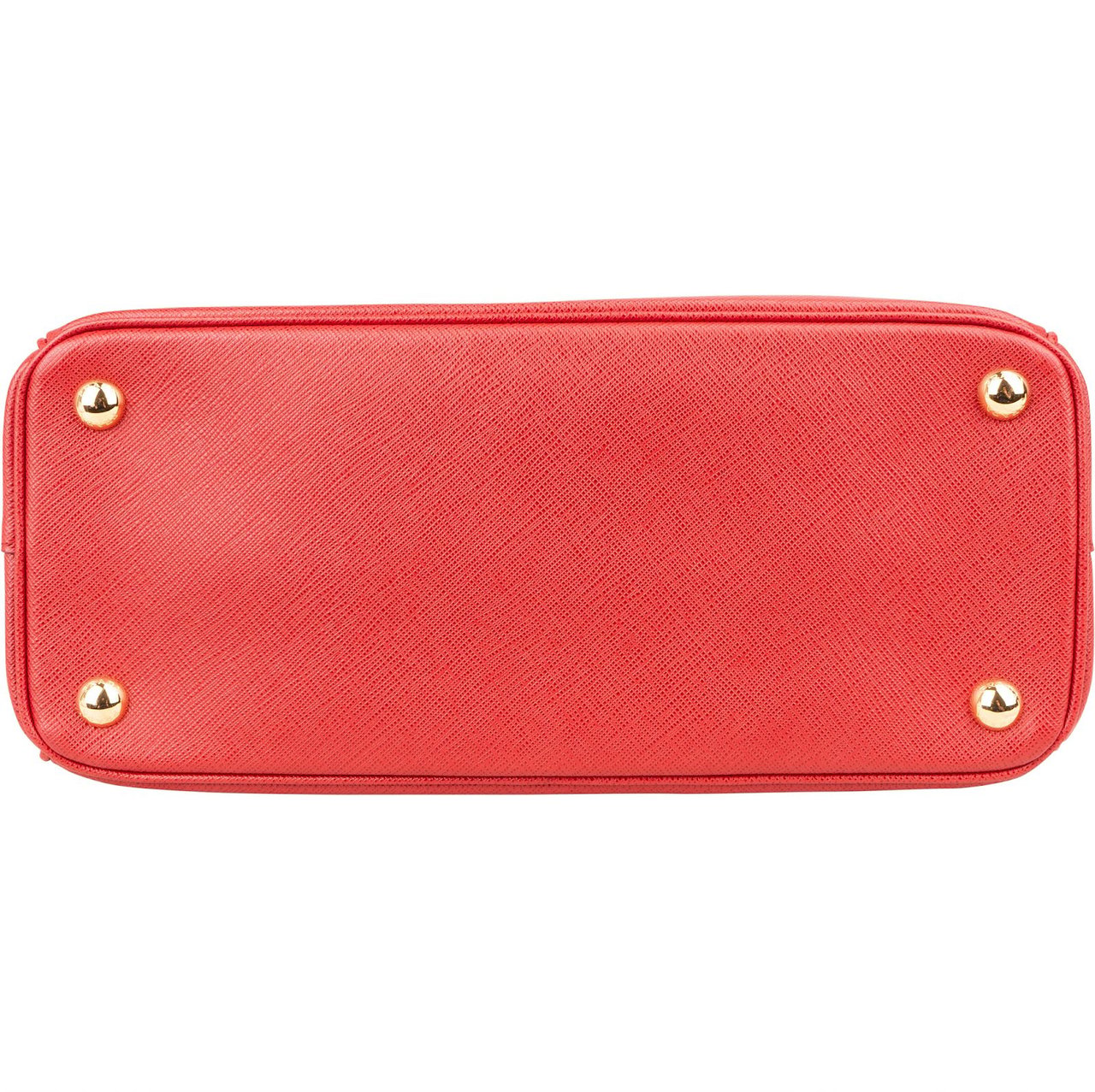 Prada Saffiano Leather Galleria Handbag Rood