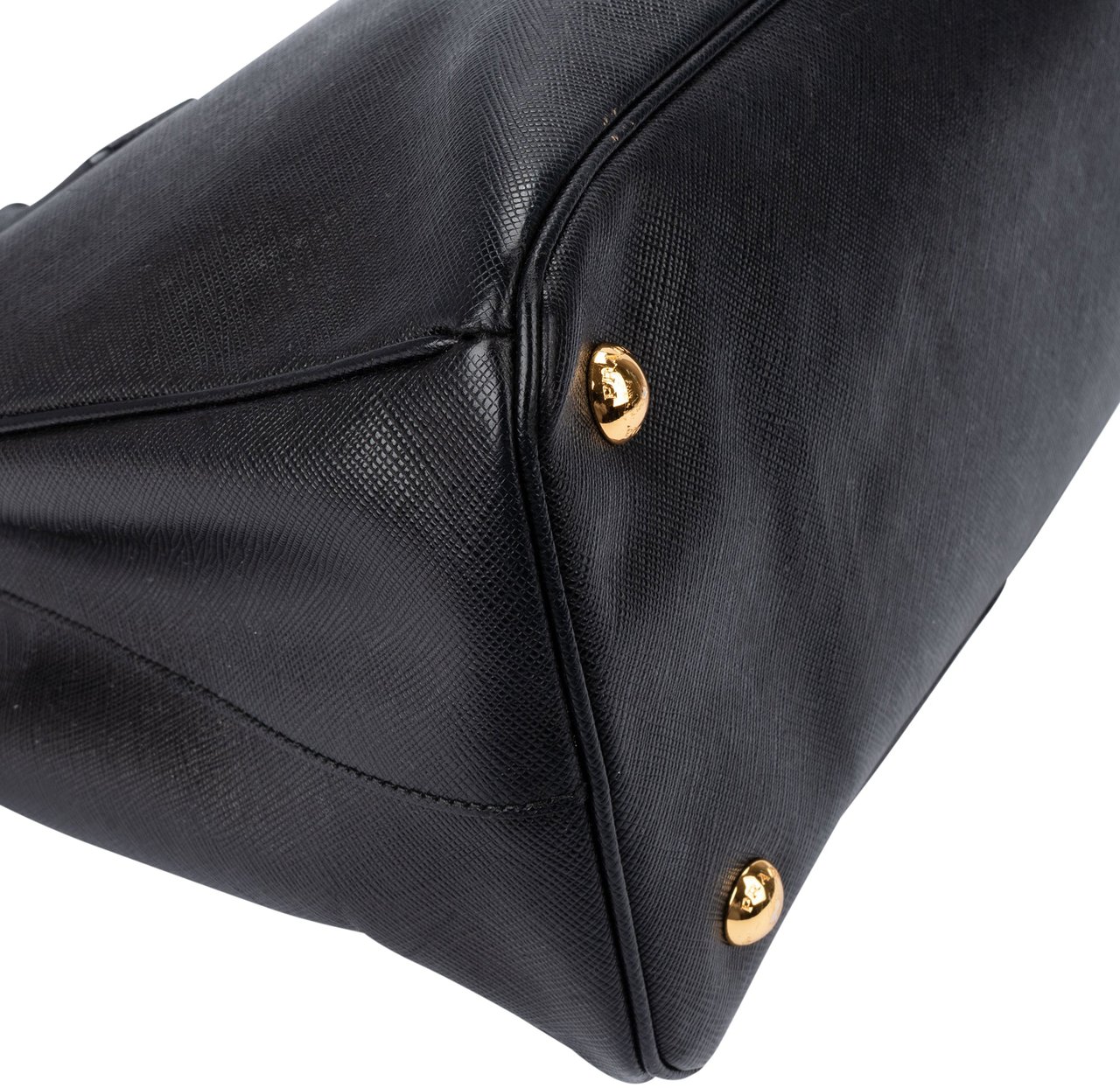 Prada Prada Nero Saffiano Leather Galleria Handbag Divers
