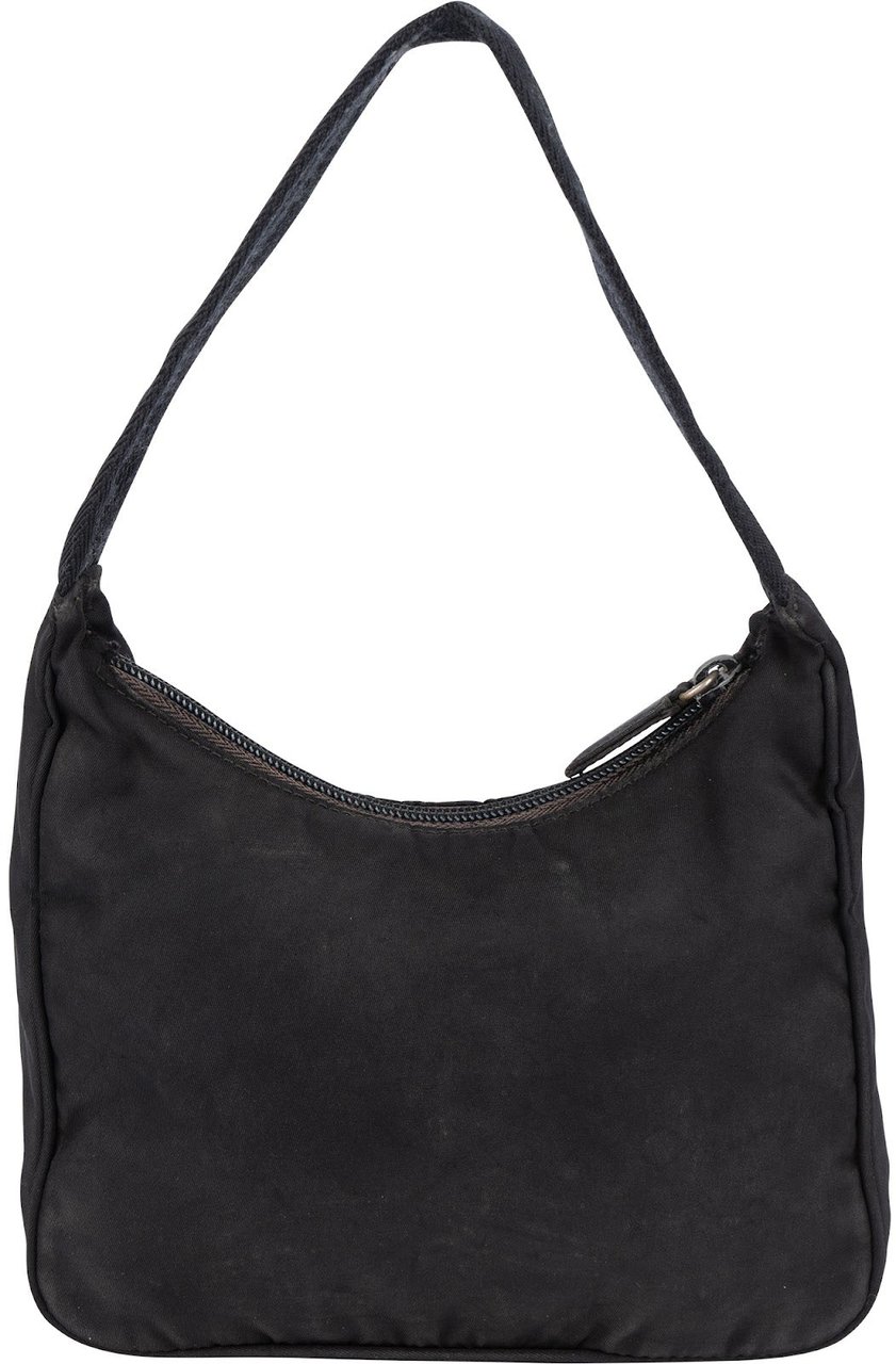 Prada Nylon Vintage Re-Editon Triangle Handbag Zwart