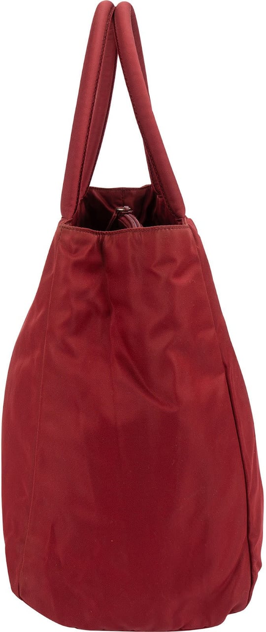 Prada Red Tessuto Handbag Rood