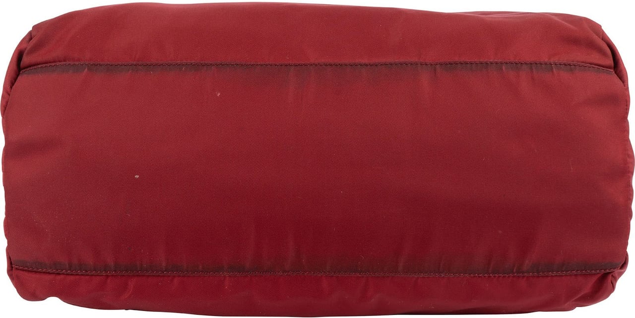 Prada Red Tessuto Handbag Rood