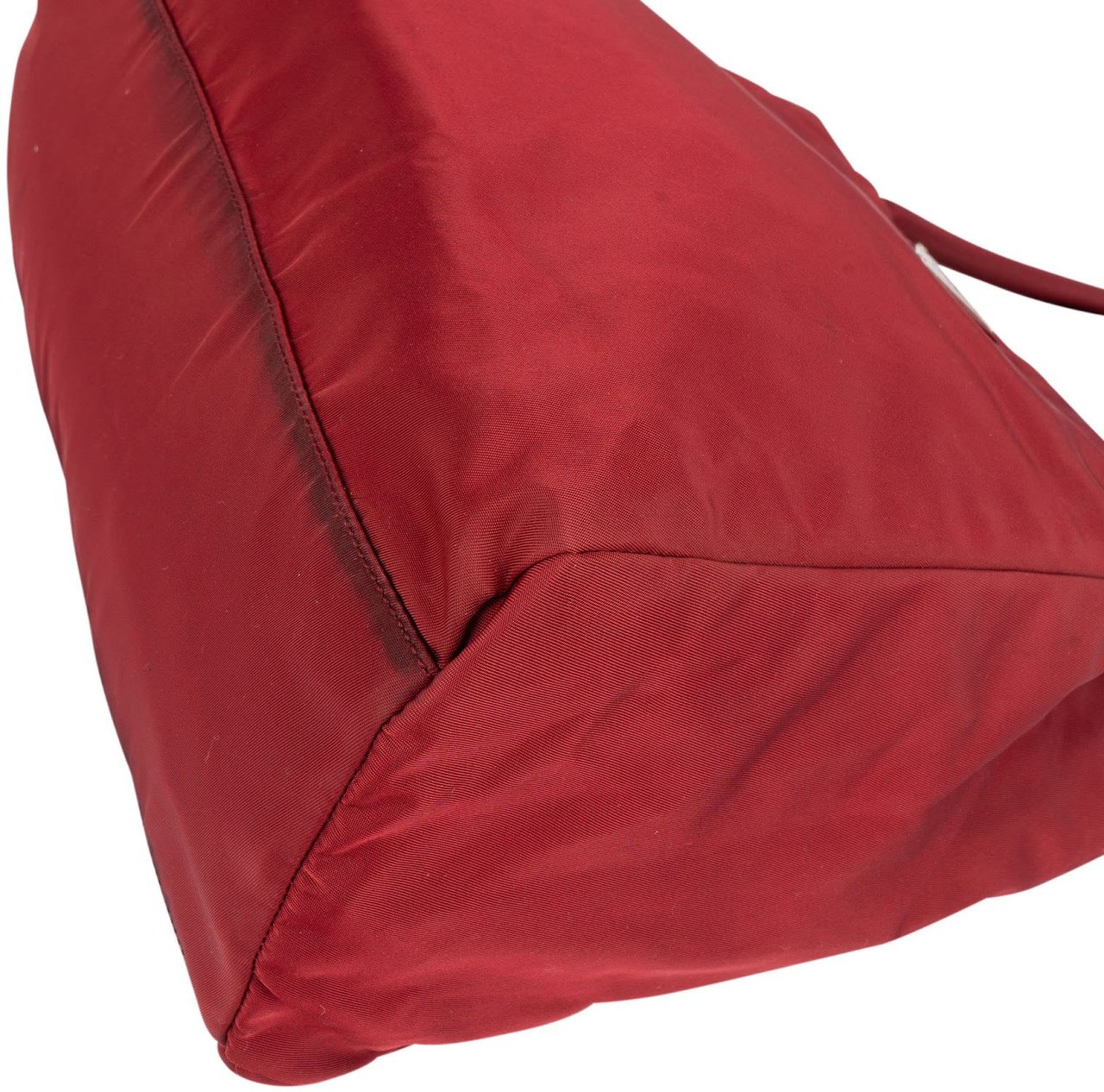 Prada Red Tessuto Handbag Rood