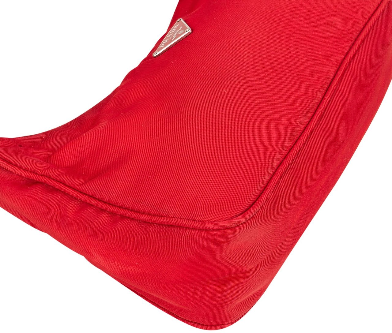 Prada Prada Nylon Triangle Vintage Re-Editon Handbag Rood
