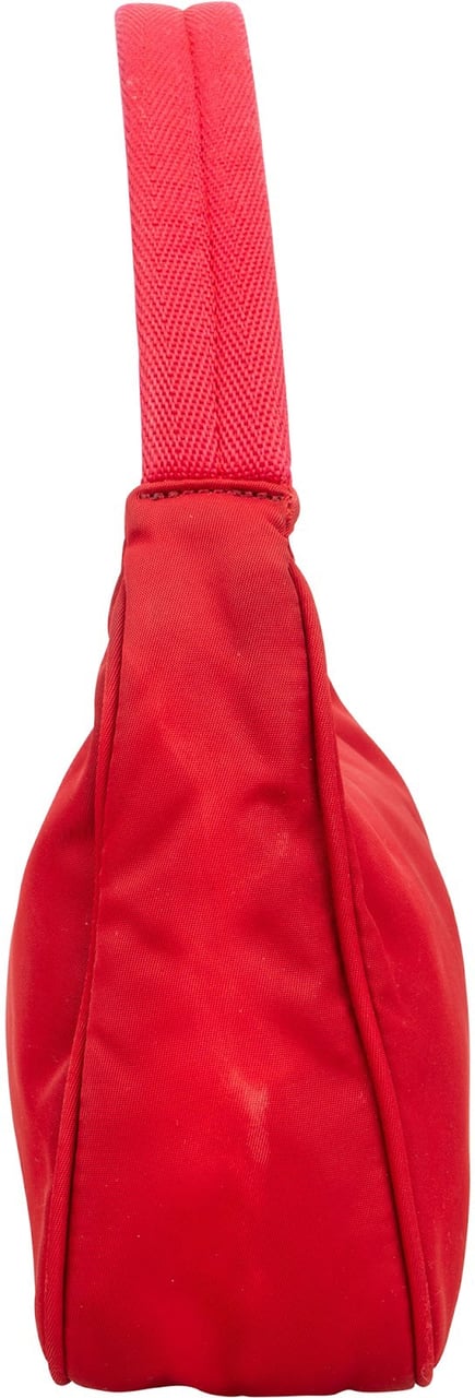 Prada Prada Nylon Triangle Vintage Re-Editon Handbag Rood
