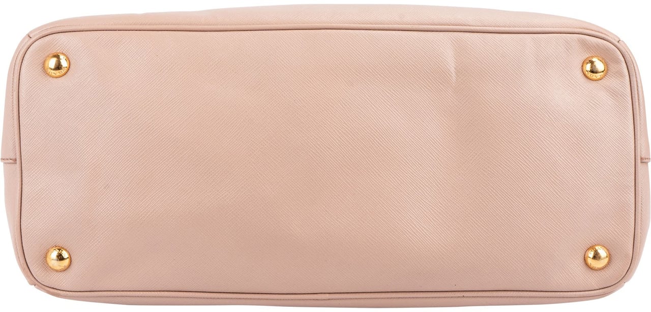 Prada Prada Saffiano Leather Galleria Handbag Rood