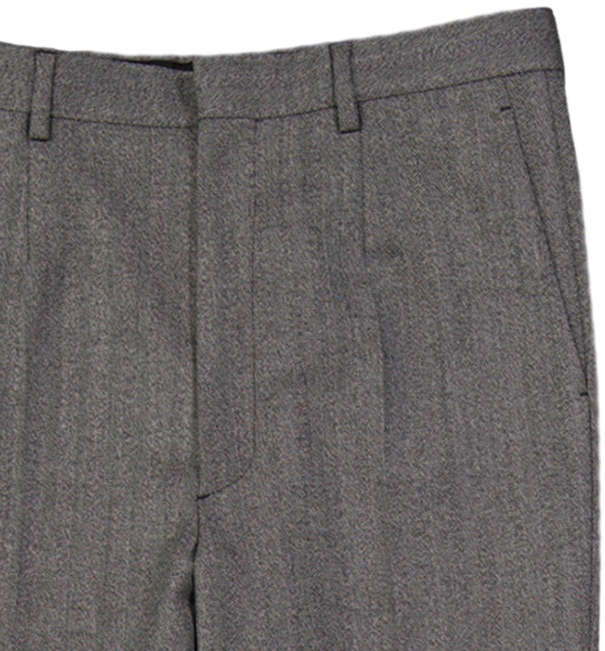 Prada Prada Wool Pants Zwart