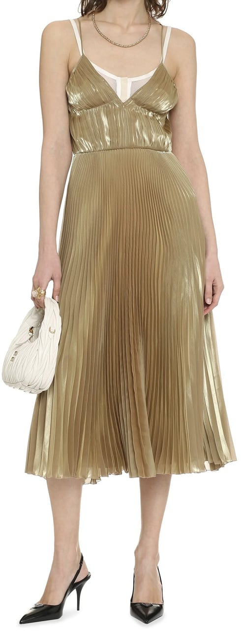 Prada Midi Dress Goud