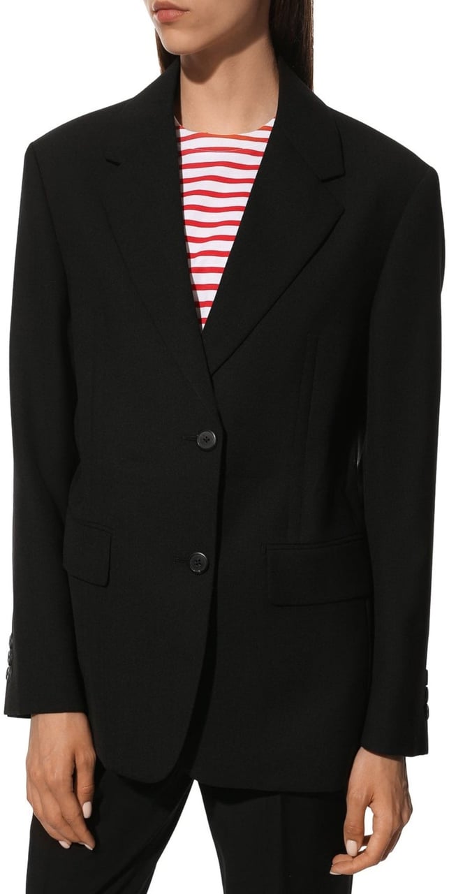 Prada Wool Jacket Zwart