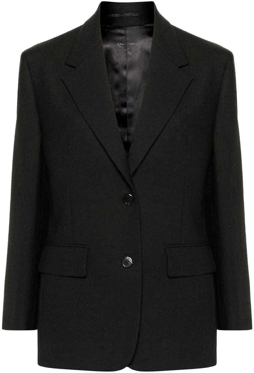 Prada Wool Blazer Zwart