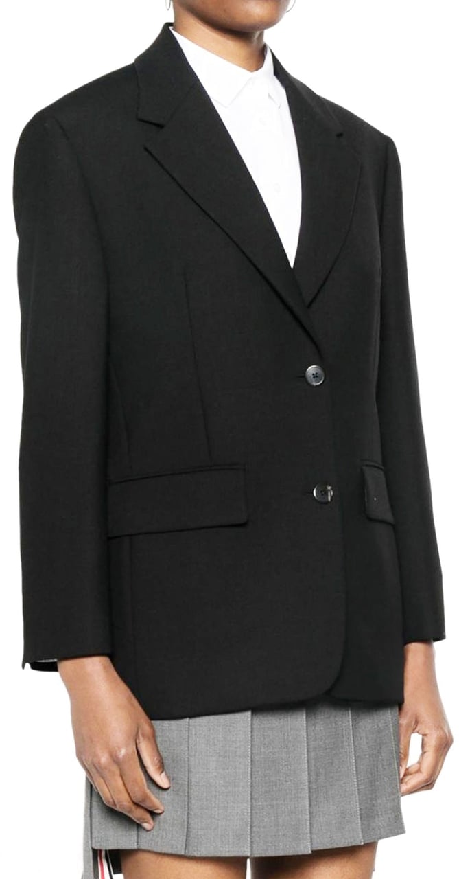Prada Wool Blazer Zwart