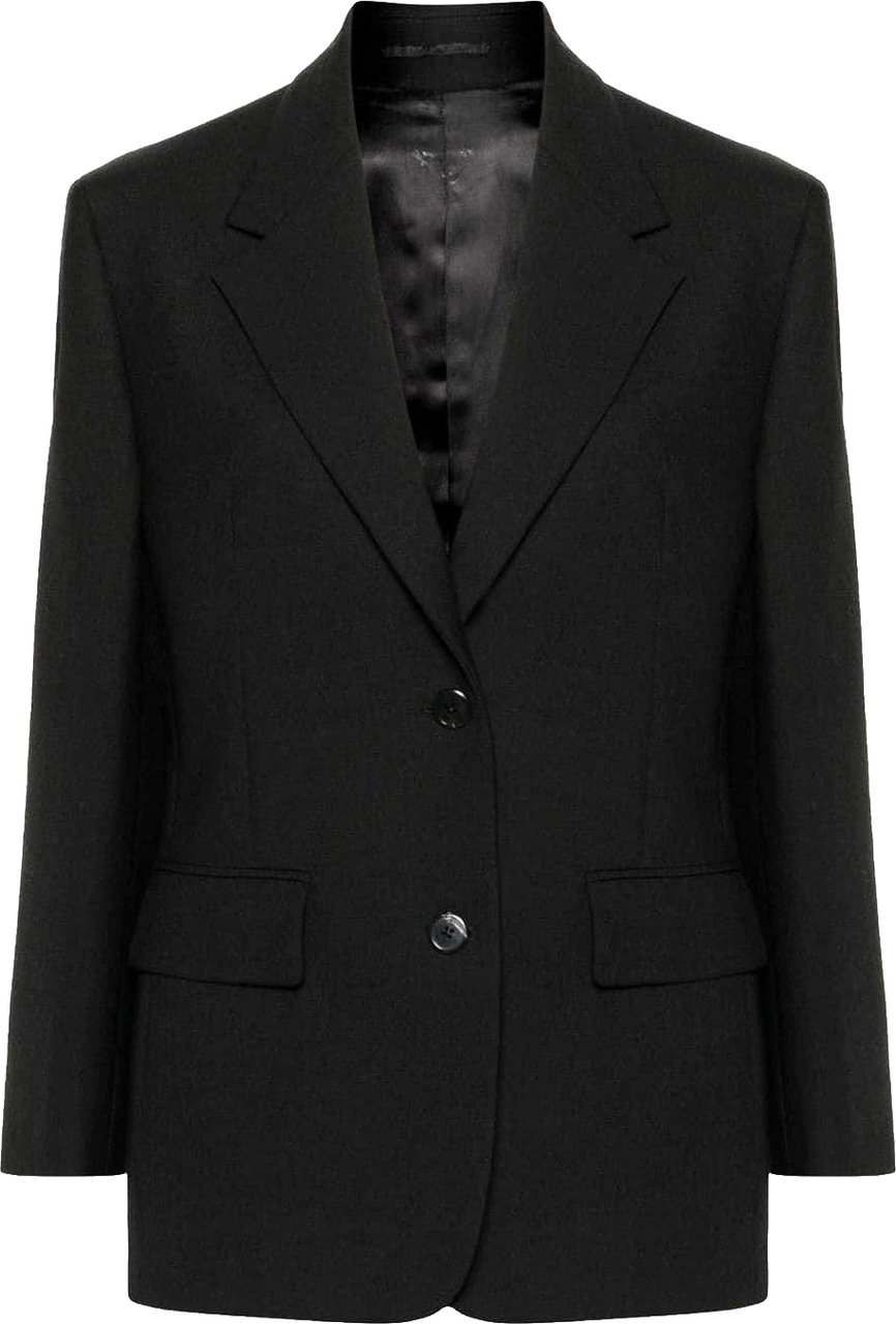 Prada Wool Blazer Zwart
