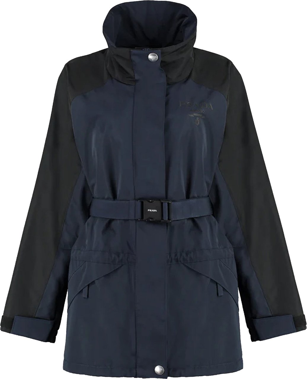 Prada Windbreaker Jacket Blauw