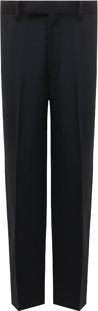 Prada Wool Classic Pants Blauw