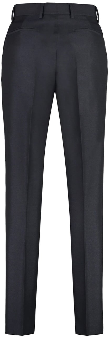 Prada Wool Trousers Blauw