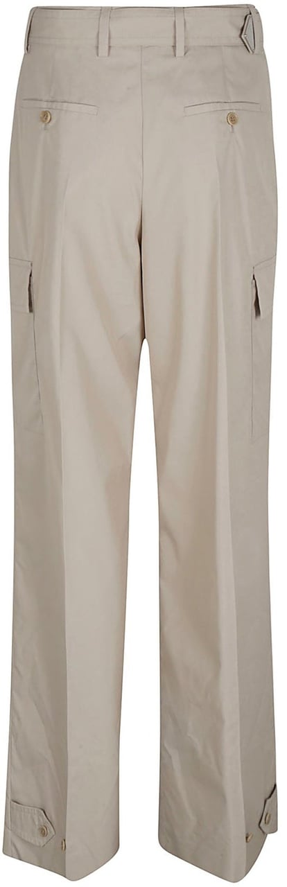 Prada High Waist Trousers Beige