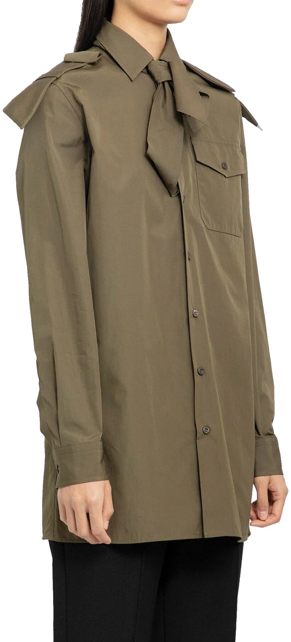 Prada Cotton Shirt Groen