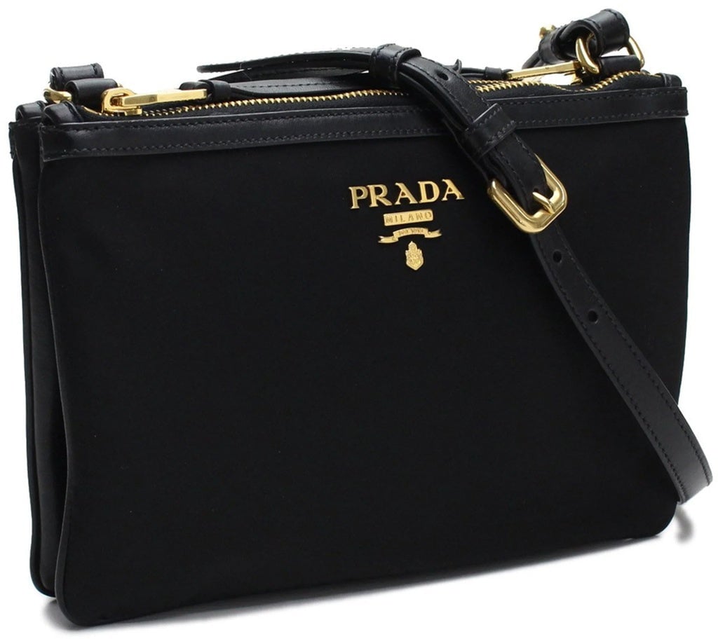 Prada Small Crossbody Bag Zwart
