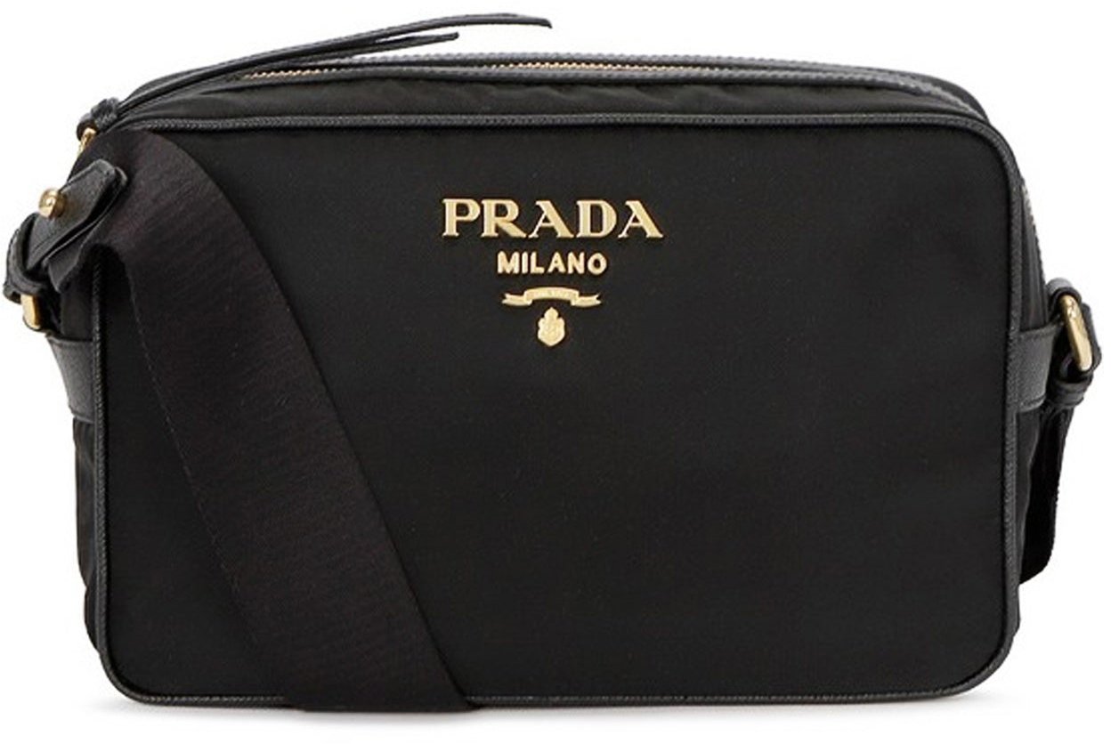 Prada Nylon Logo Camera Bag Divers
