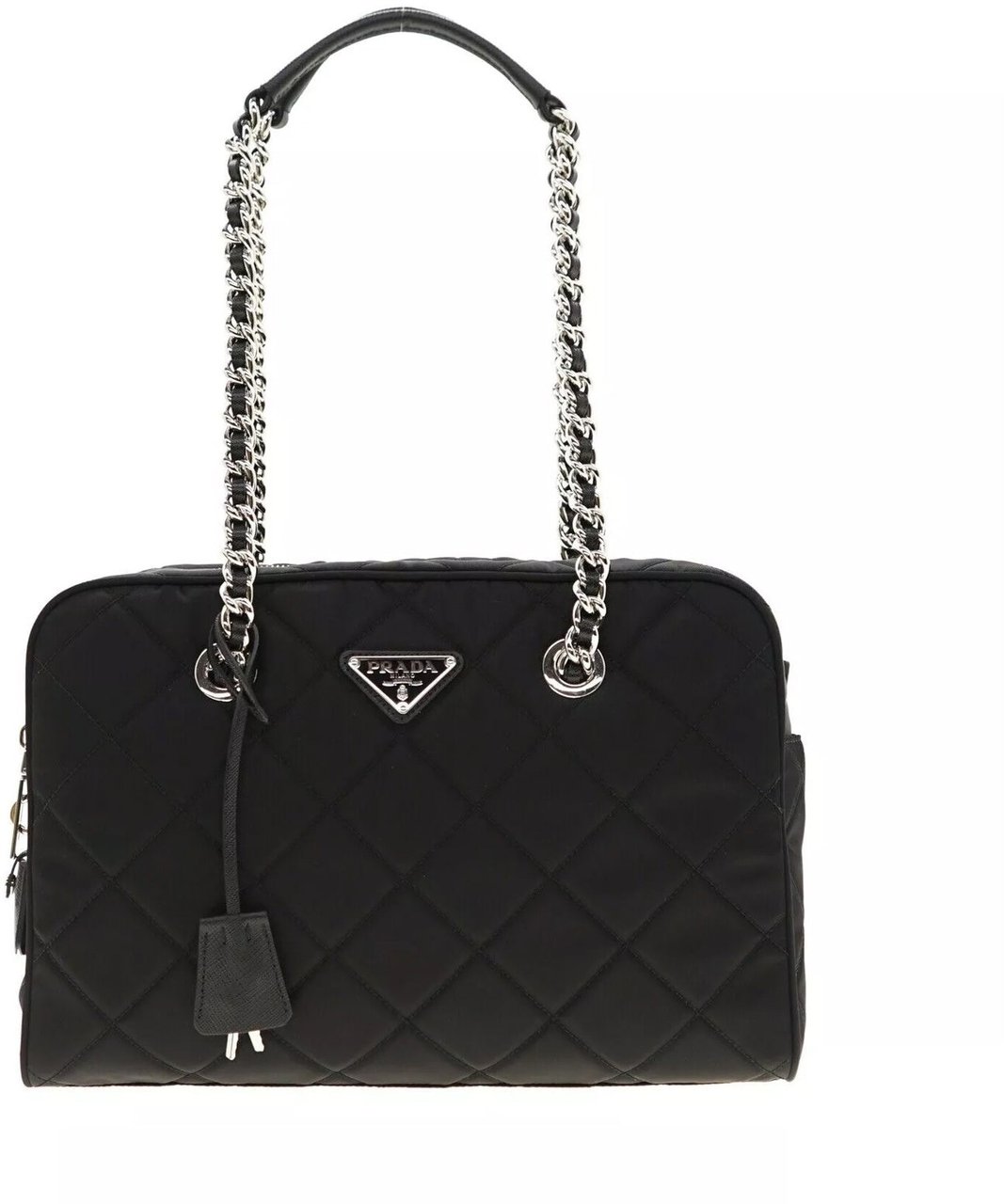 Prada Quilted Nylon Shoulder Bag Divers