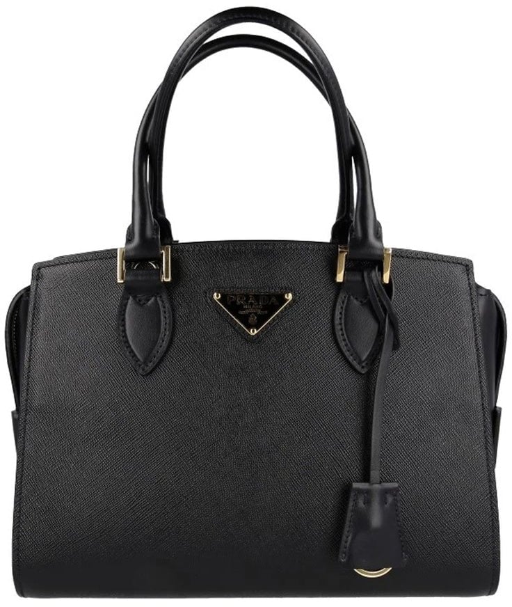 Prada Saffiano Leather Hand Bag Divers