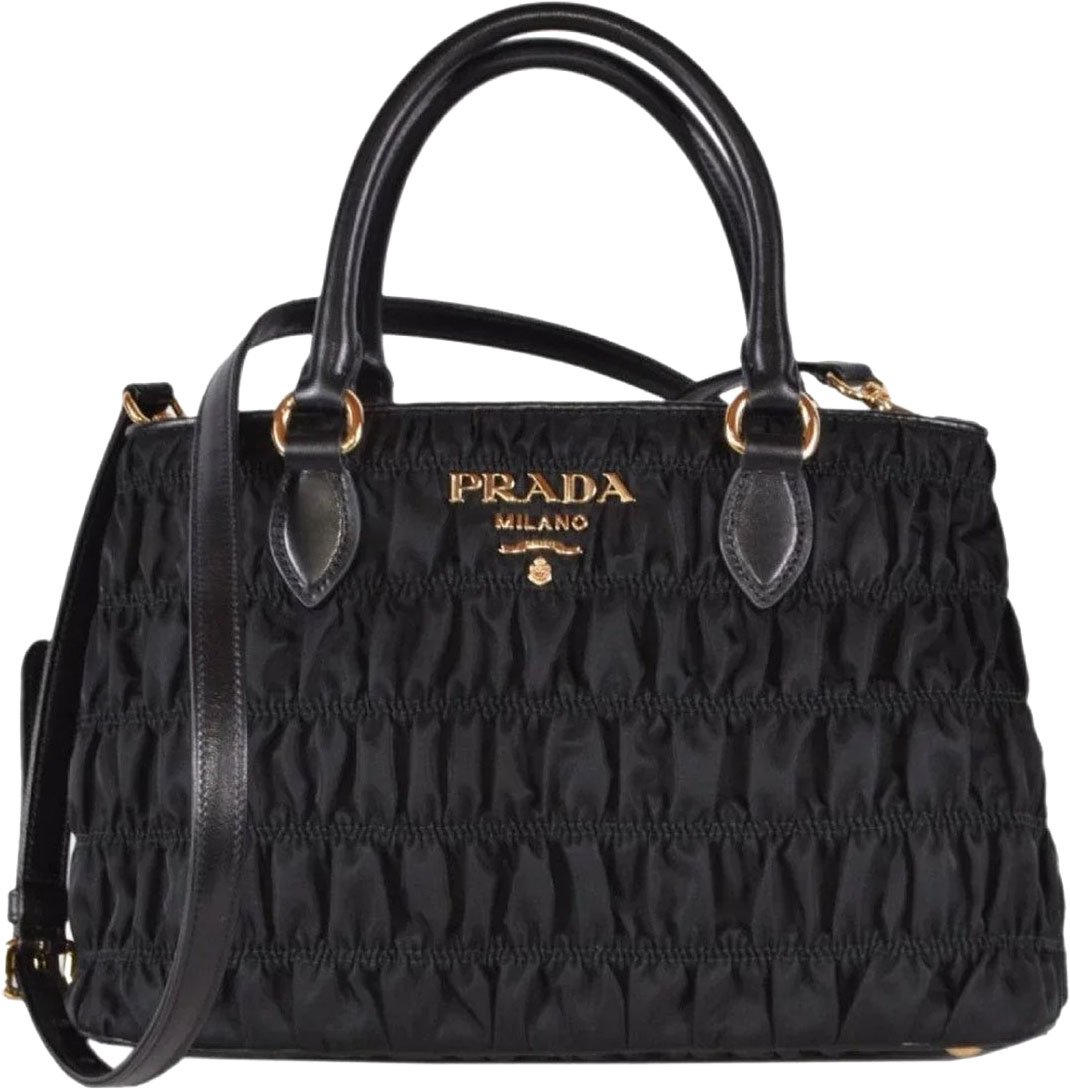 Prada Gaufre Nylon Handbag Divers