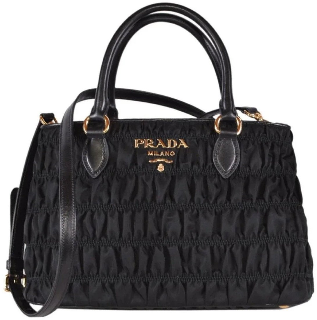 Prada Gaufre Nylon Handbag Divers