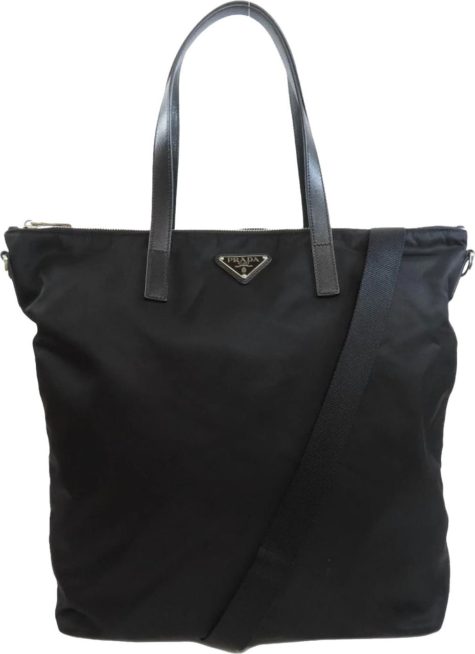 Prada Pattina Nylon Tote Bag Divers
