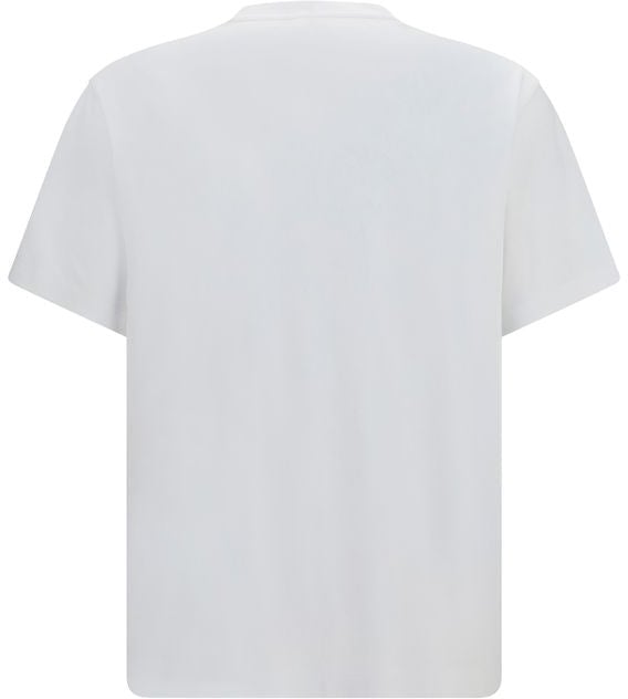 Prada White Cotton T-Shirt Wit