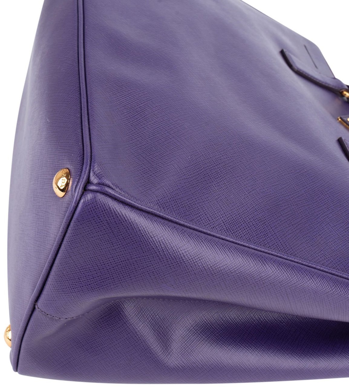 Prada Prada Saffiano Leather Lux Galleria Handbag Paars