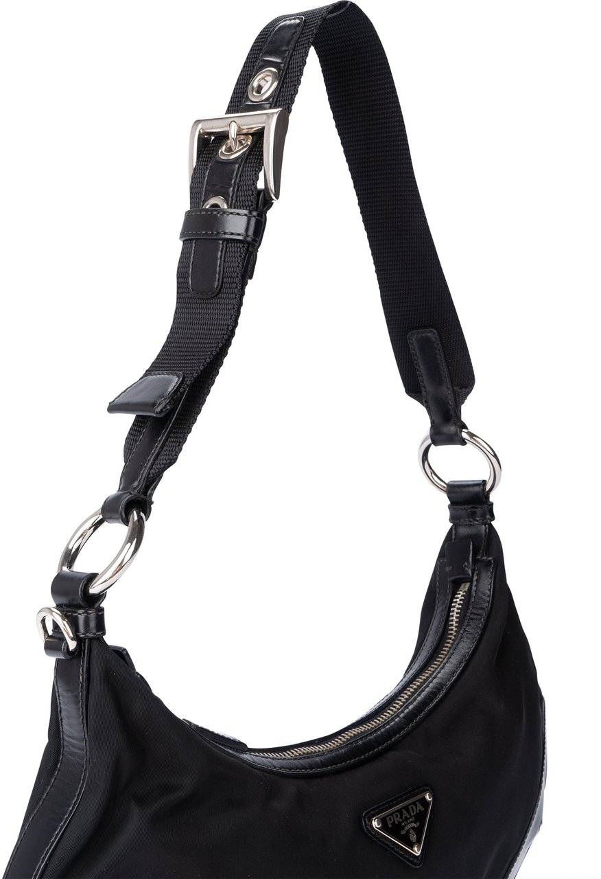 Prada Prada Nylon Triangle Shoulder Bag Divers