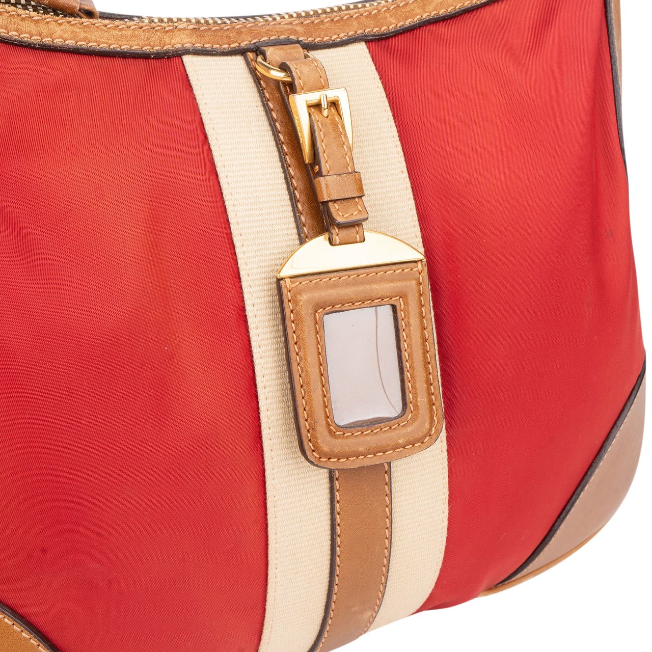 Prada Prada Triangle Luggage Handbag Divers