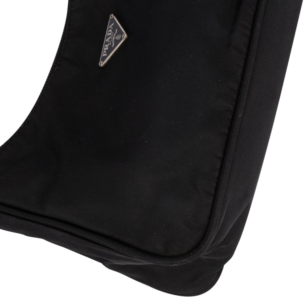 Prada Prada Black Nylon Triangle Vintage Re-Edition Handbag Divers