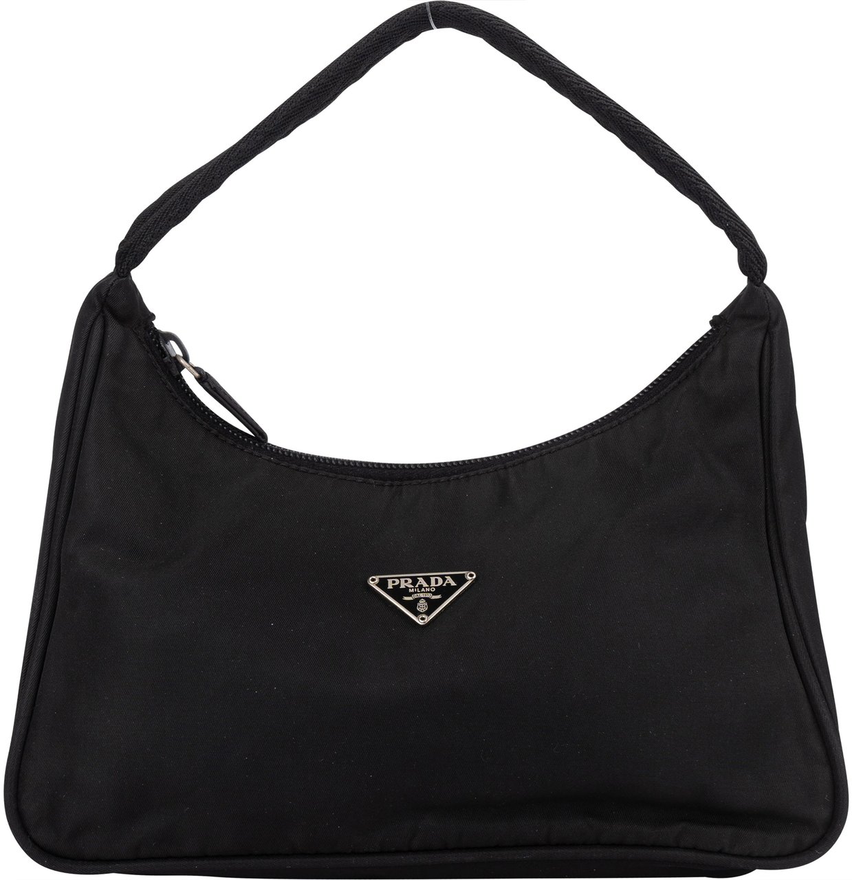 Prada Prada Black Nylon Triangle Vintage Re-Edition Handbag Divers