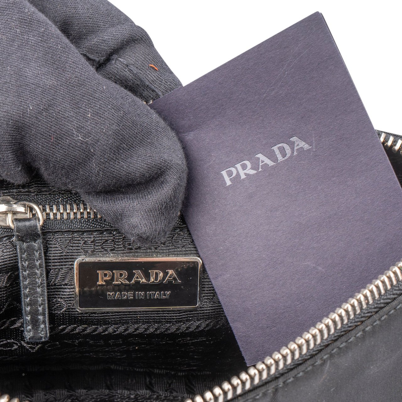 Prada Prada Triangle Mini Shoulder Bag Divers