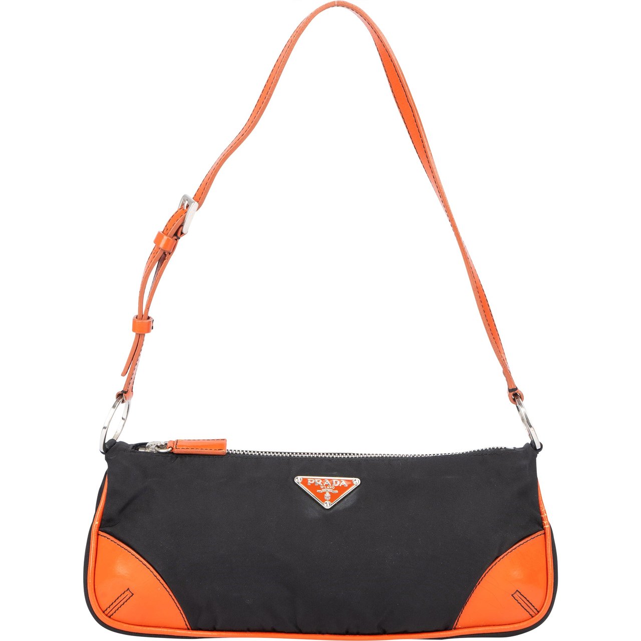 Prada Prada Triangle Mini Shoulder Bag Divers