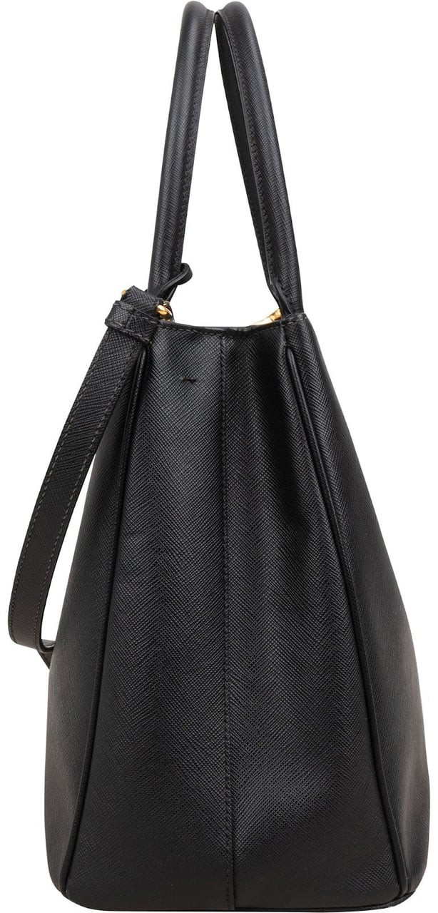 Prada Saffiano Leather Galleria Tote Handbag Zwart