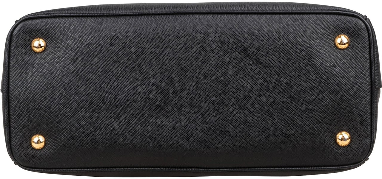 Prada Saffiano Leather Galleria Tote Handbag Zwart