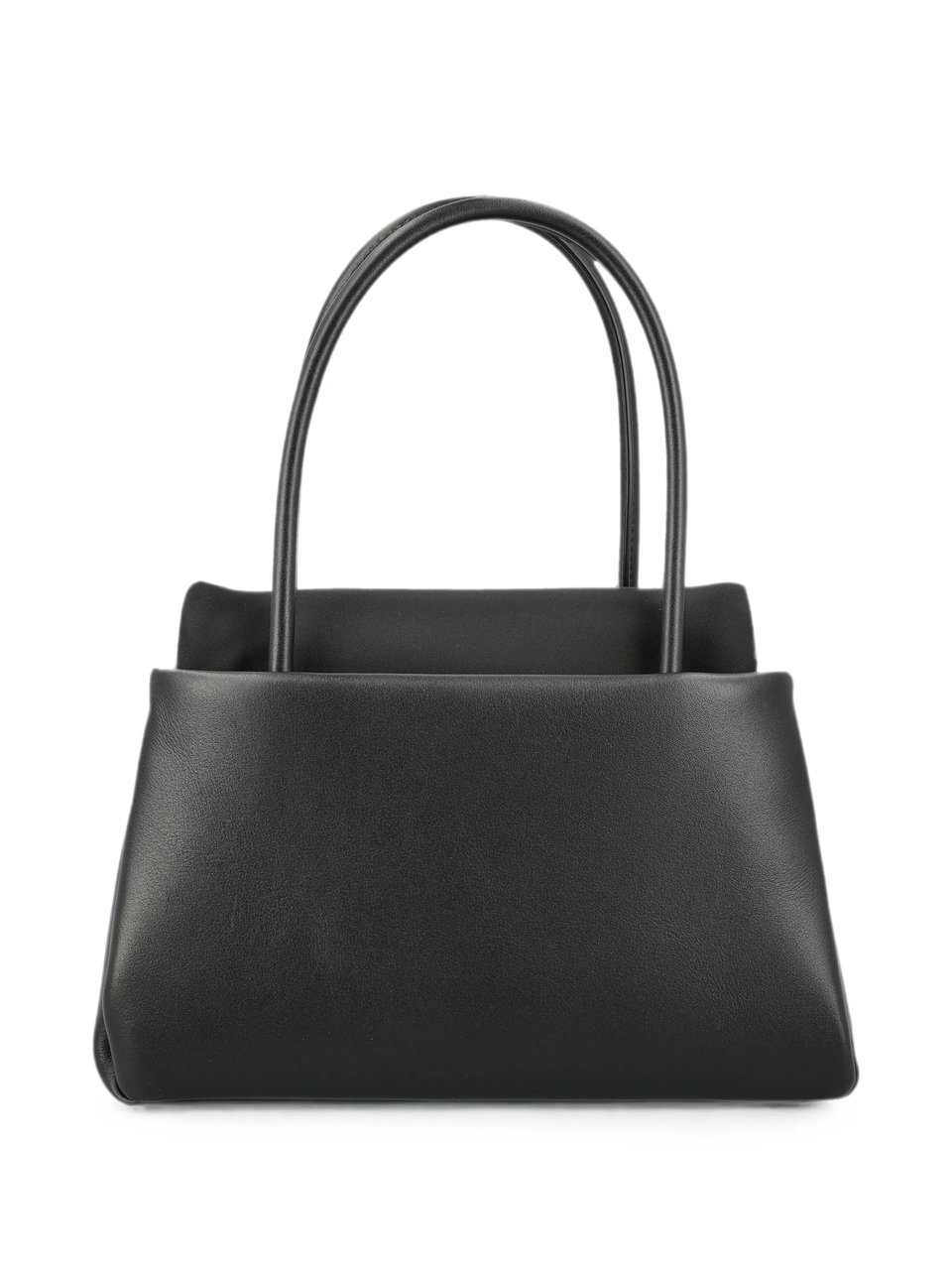 Prada Structured Black Handbag With Versatile Carrying Options Zwart